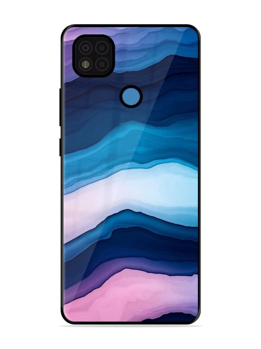 Oceanic Layers Glossy Soft Edge Case for Poco C31 Chachhi