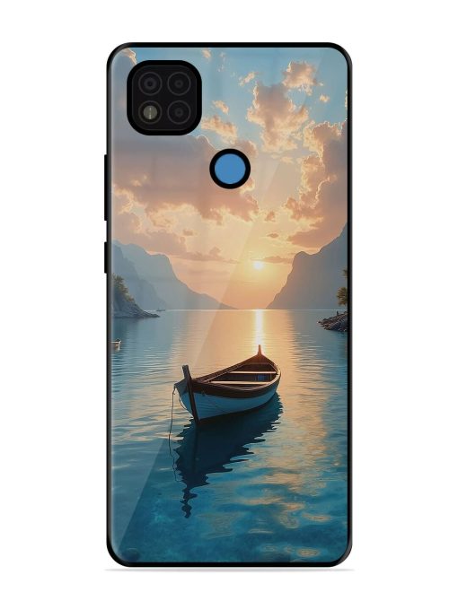 Serene Sunset Glossy Soft Edge Case for Poco C31 Chachhi