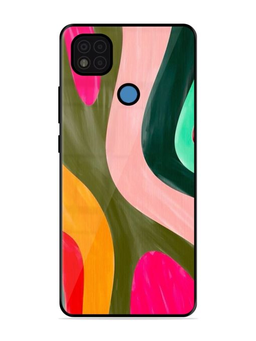 Wavy Wonder Glossy Soft Edge Case for Poco C31 Chachhi