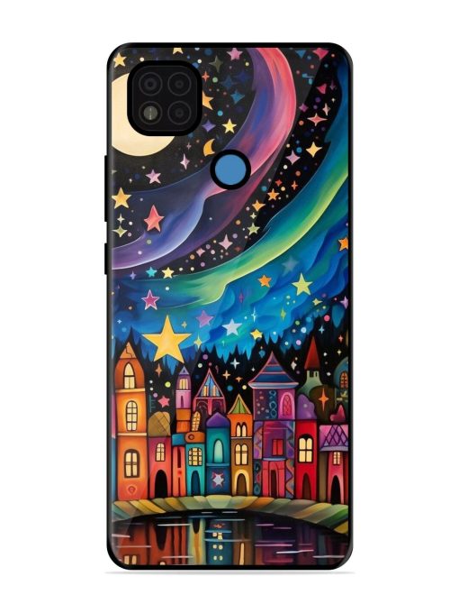 Starlit Village Glossy Soft Edge Case for Poco C31 Chachhi