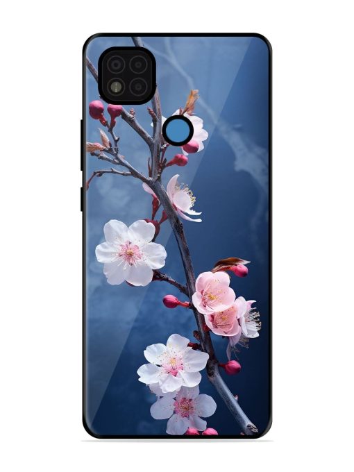 Delicate Blossoms Glossy Soft Edge Case for Poco C31 Chachhi