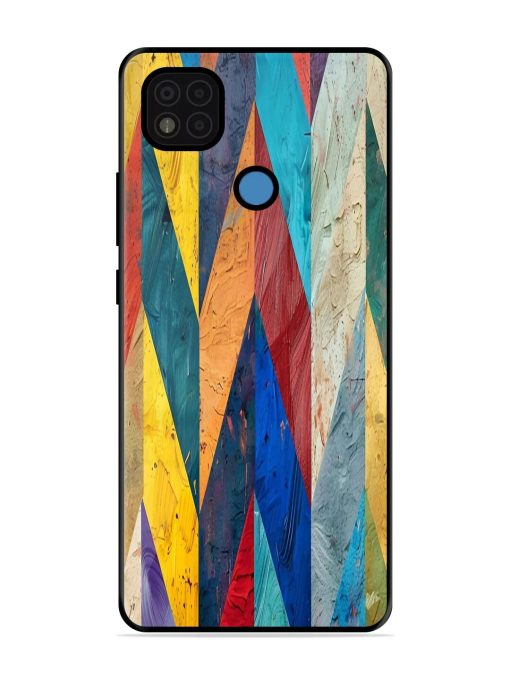 Abstract Tapestry Glossy Soft Edge Case for Poco C31 Chachhi