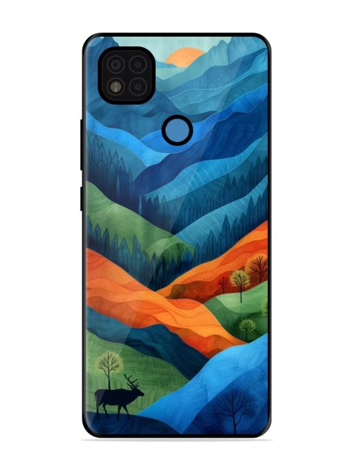 Layers Of The Land Glossy Soft Edge Case for Poco C31 Chachhi