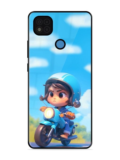 Little Rider Glossy Soft Edge Case for Poco C31 Chachhi