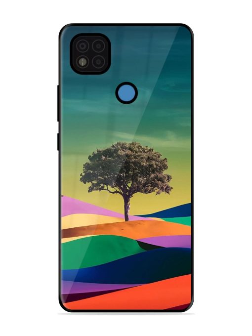 Rainbow'S Lone Sentinel Glossy Soft Edge Case for Poco C31 Chachhi