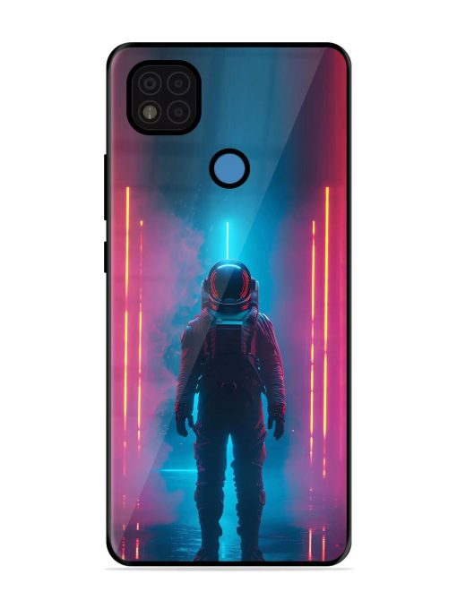 Neon Astronaut Glossy Soft Edge Case for Poco C31 Chachhi