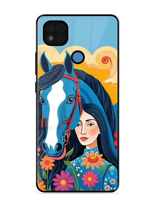 Equine Enchantment Glossy Soft Edge Case for Poco C31 Chachhi