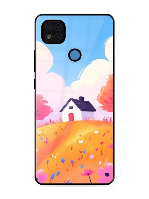 Hilltop Haven Glossy Soft Edge Case for Poco C31 Chachhi