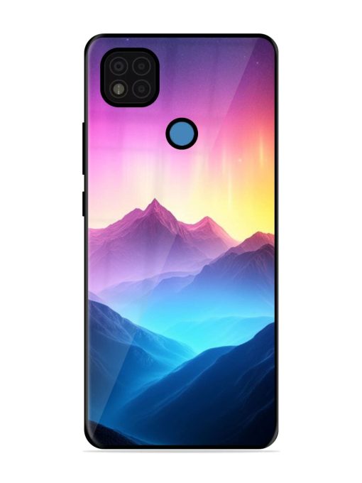 Cosmic Mountains Glossy Soft Edge Case for Poco C31 Chachhi