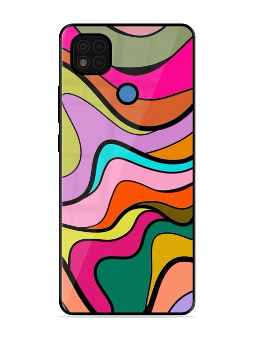 Wavy Wonder Glossy Soft Edge Case for Poco C31 Chachhi