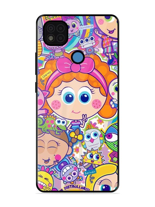 Distroller Friends Glossy Soft Edge Case for Poco C31 Chachhi