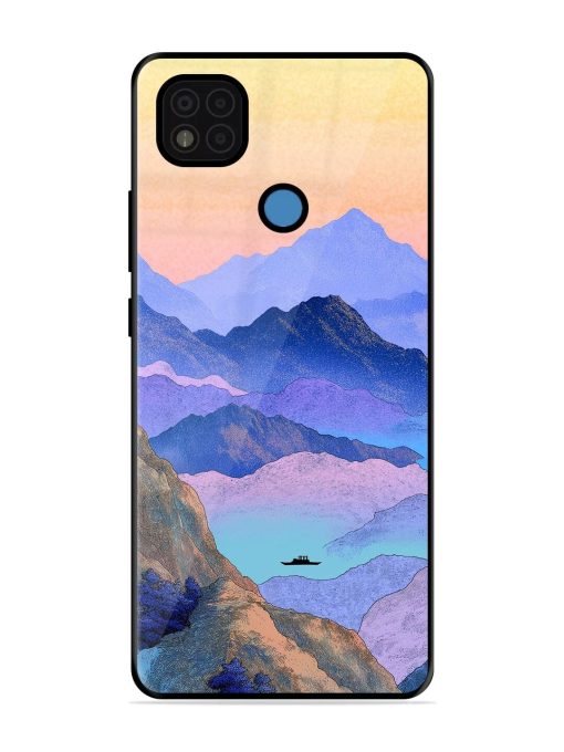 Mountain Mist Glossy Soft Edge Case for Poco C31 Chachhi