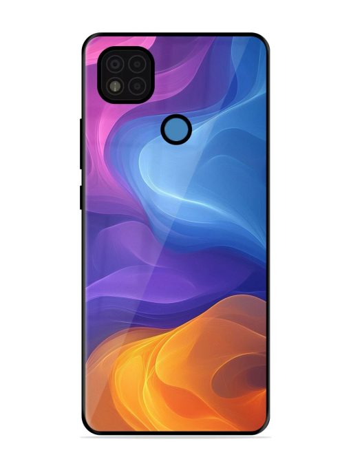 Cosmic Currents Glossy Soft Edge Case for Poco C31 Chachhi