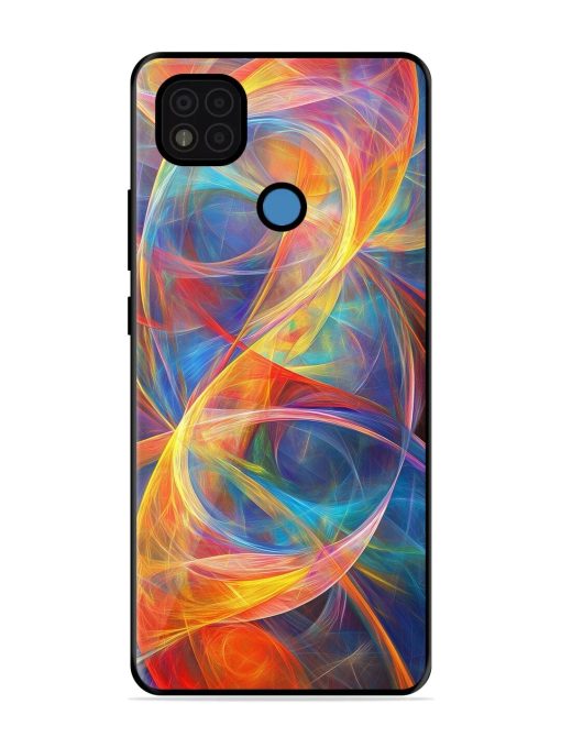 Cosmic Currents Glossy Soft Edge Case for Poco C31 Chachhi