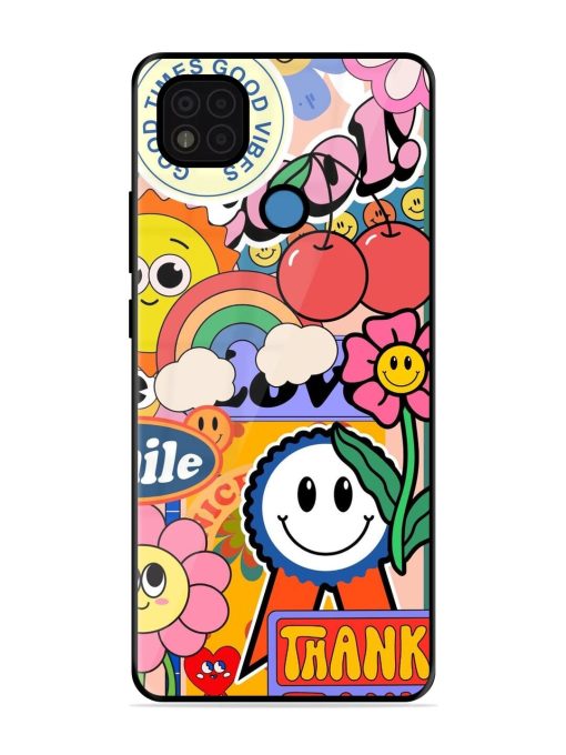 Good Times Good Vibes Glossy Soft Edge Case for Poco C31 Chachhi