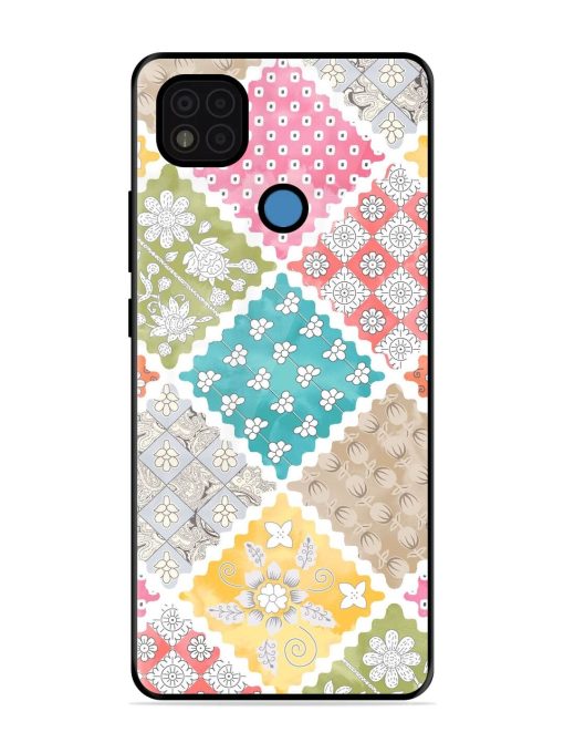 Patchwork Dreamscape Glossy Soft Edge Case for Poco C31 Chachhi