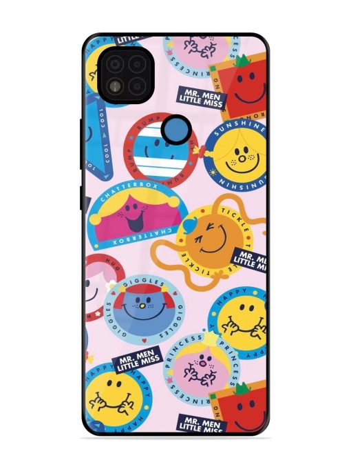 Whimsical Mr. Men & Little Miss Glossy Soft Edge Case for Poco C31 Chachhi