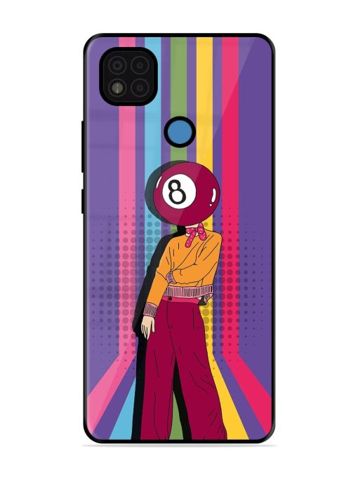 Eight Ball Fashionista Glossy Soft Edge Case for Poco C31 Chachhi