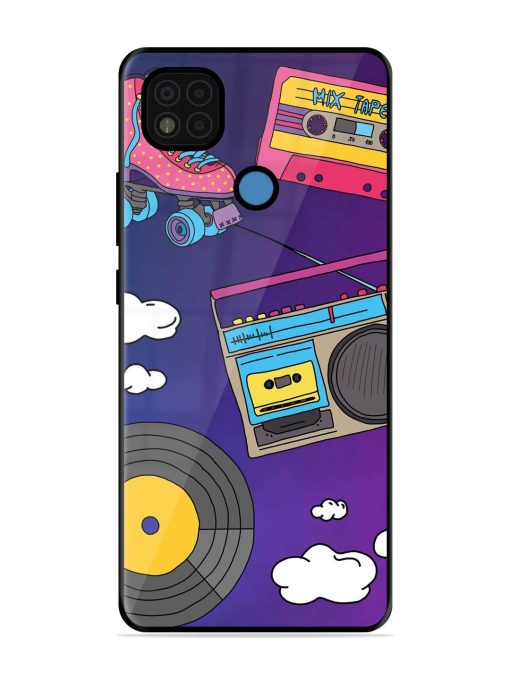 Retro Vibes Glossy Soft Edge Case for Poco C31 Chachhi