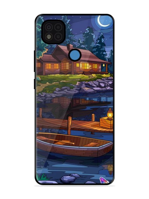 Moonlit Serenity Glossy Soft Edge Case for Poco C31 Chachhi