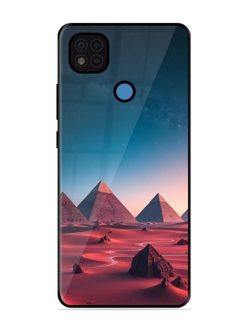 Ancient Wonders Sky Glossy Soft Edge Case for Poco C31 Chachhi