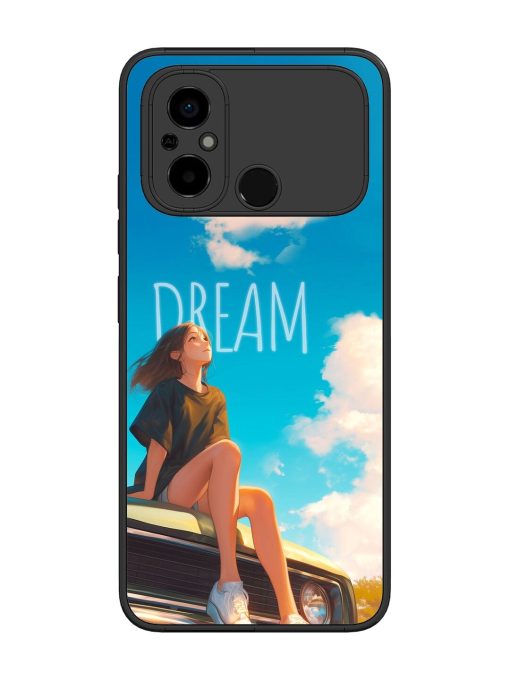 Girly Dream Art Glossy Soft Edge Case for Poco C55 Chachhi