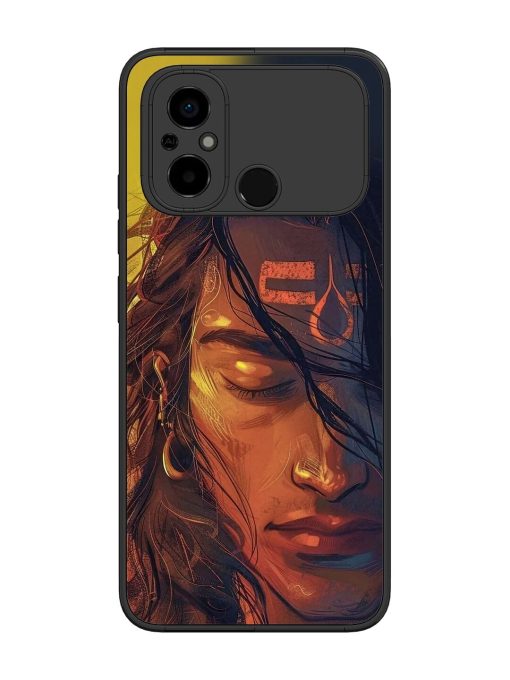 Tranquil Shiva Glossy Soft Edge Case for Poco C55 Chachhi