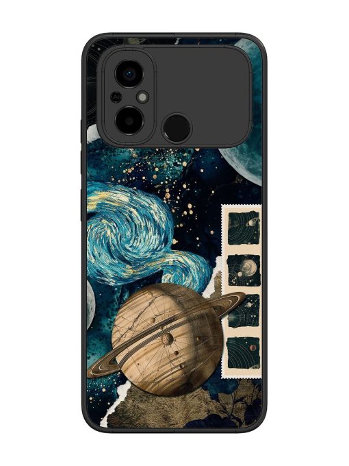 Celestial Tapestry Glossy Soft Edge Case for Poco C55 Chachhi