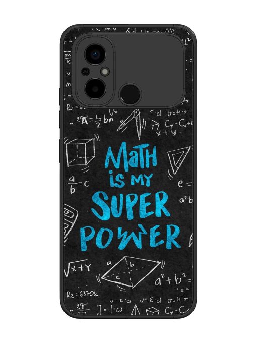 Math Magic Glossy Soft Edge Case for Poco C55 Chachhi