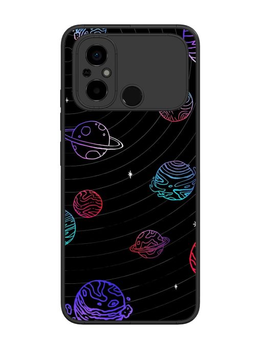 Cosmic Ballet Glossy Soft Edge Case for Poco C55 Chachhi