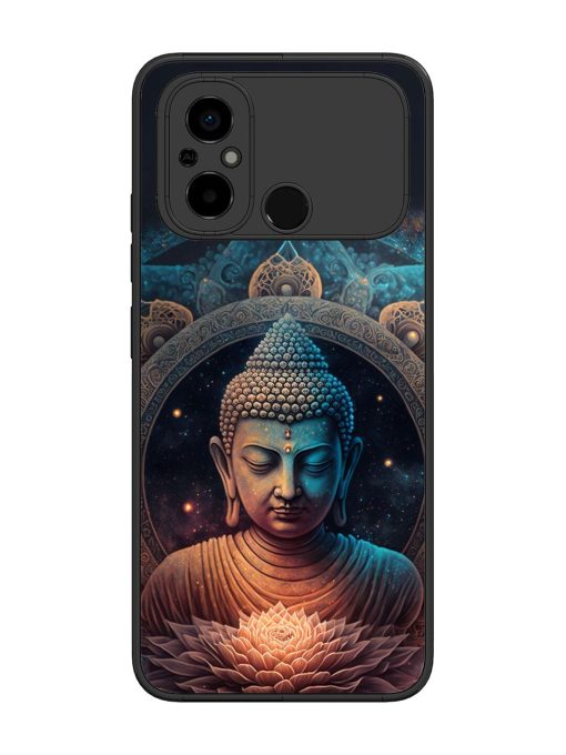 The Buddha Art Glossy Soft Edge Case for Poco C55 Chachhi