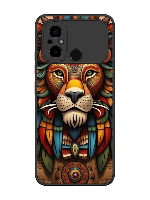 Aztec Majesty Glossy Soft Edge Case for Poco C55 Chachhi