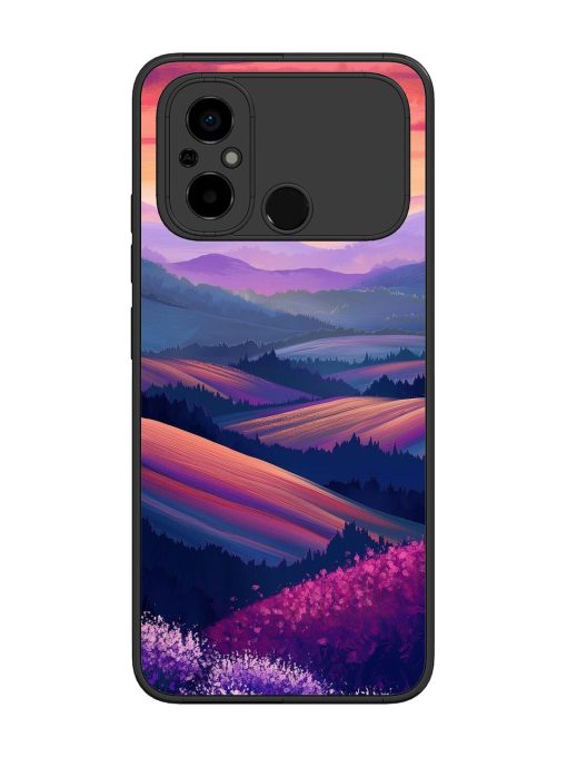 Twilight'S Embrace Glossy Soft Edge Case for Poco C55 Chachhi