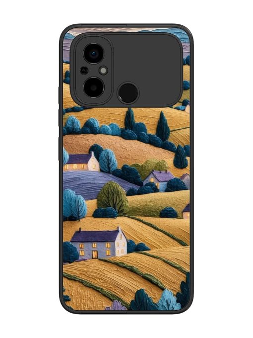 Rolling Hilltop Haven Glossy Soft Edge Case for Poco C55