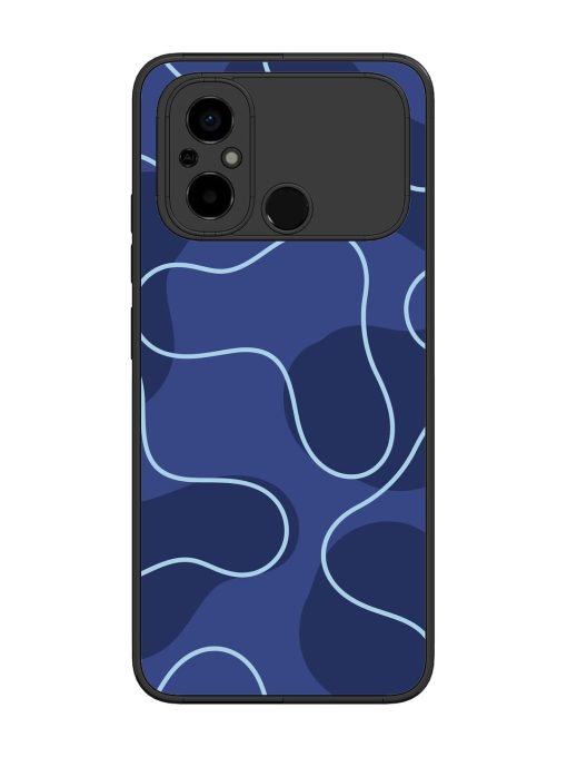 Midnight Maze Glossy Soft Edge Case for Poco C55 Chachhi