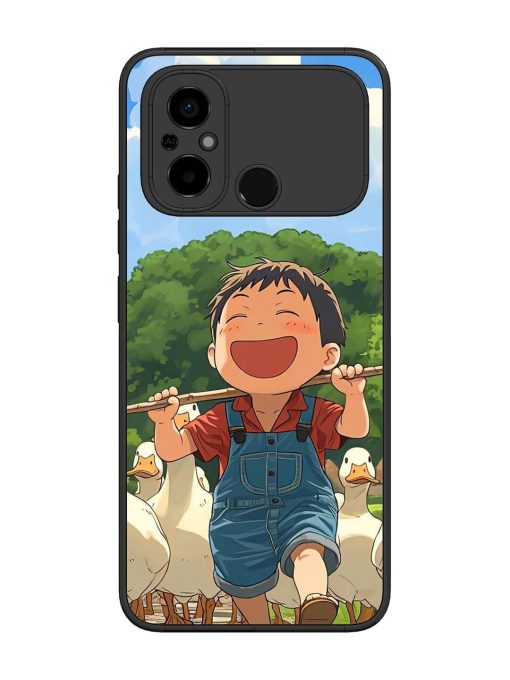 Duck Parade Glossy Soft Edge Case for Poco C55 Chachhi