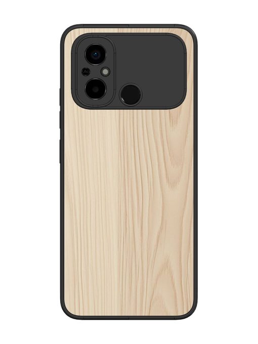 Textured Timber Glossy Soft Edge Case for Poco C55 Chachhi