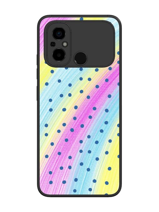 Polka Dot Paradise Glossy Soft Edge Case for Poco C55 Chachhi