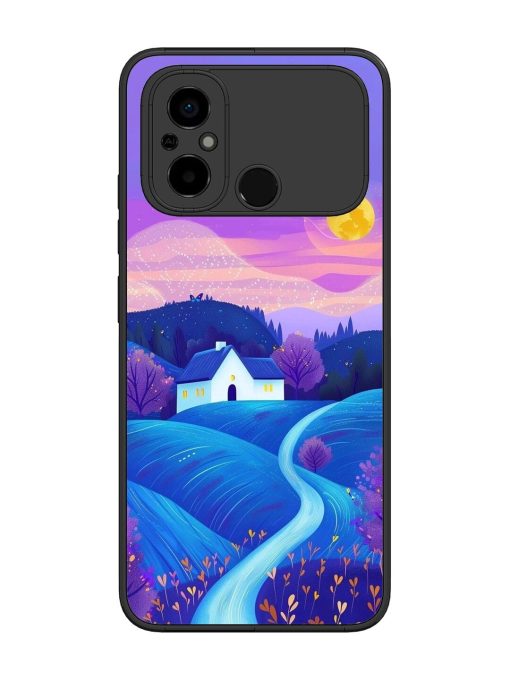 Moonlit Meadow Glossy Soft Edge Case for Poco C55 Chachhi