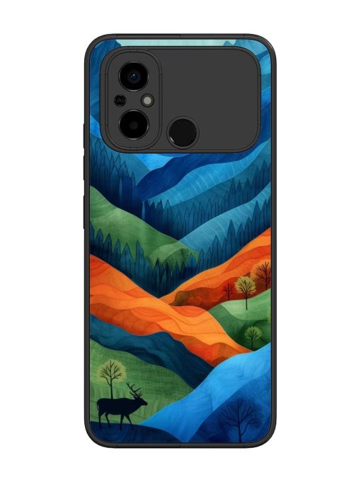 Layers Of The Land Glossy Soft Edge Case for Poco C55 Chachhi