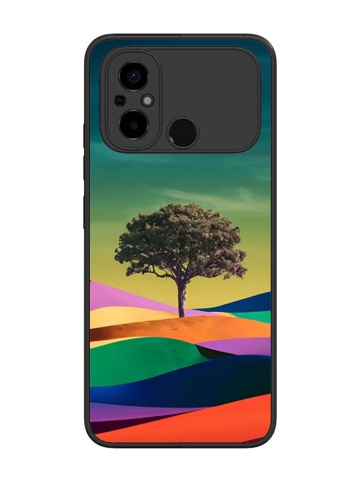 Rainbow'S Lone Sentinel Glossy Soft Edge Case for Poco C55 Chachhi