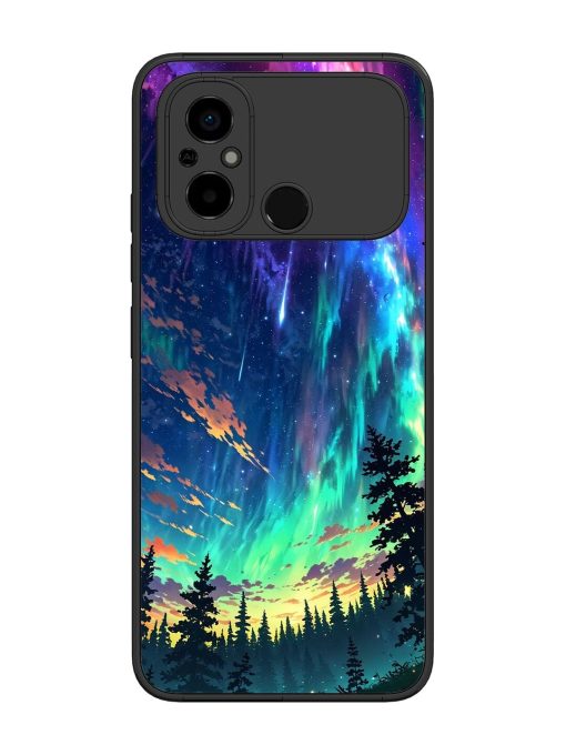 Cosmic Canvas Glossy Soft Edge Case for Poco C55 Chachhi