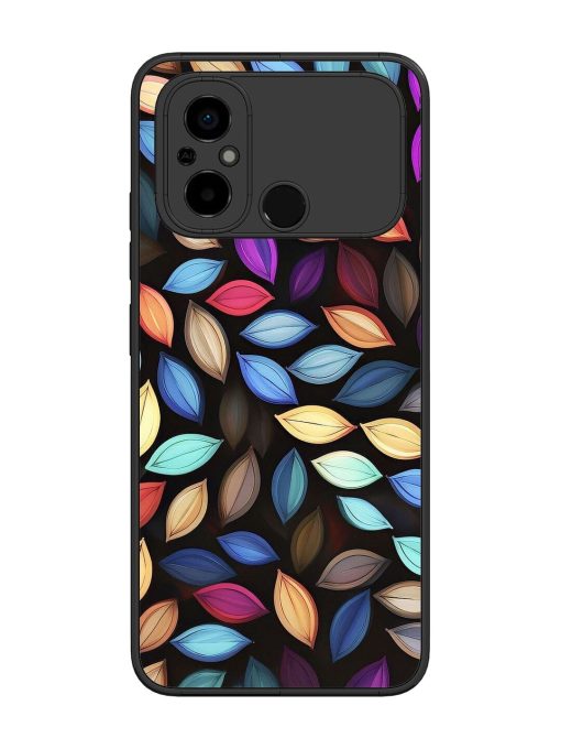 Colorful Kaleidoscope Glossy Soft Edge Case for Poco C55 Chachhi