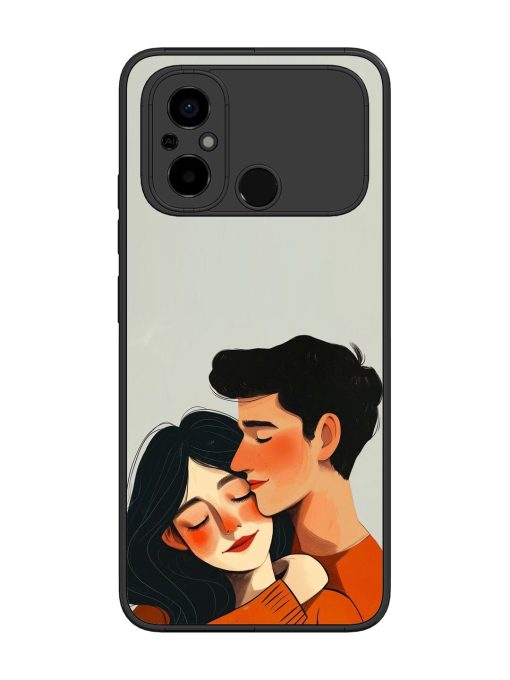 Craft Couples Glossy Soft Edge Case for Poco C55 Chachhi