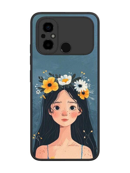 Gurl Art Glossy Soft Edge Case for Poco C55 Chachhi