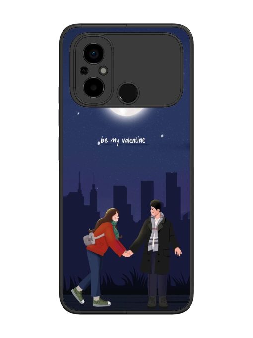 Moonlight Proposal Glossy Soft Edge Case for Poco C55 Chachhi