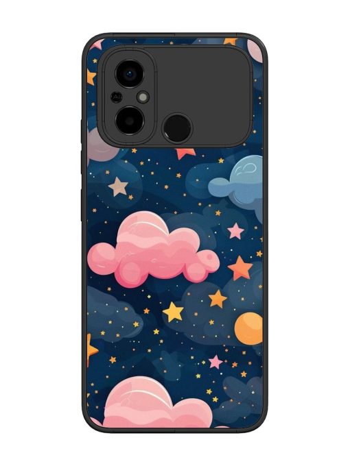 Twinkling Dreams Glossy Soft Edge Case for Poco C55 Chachhi