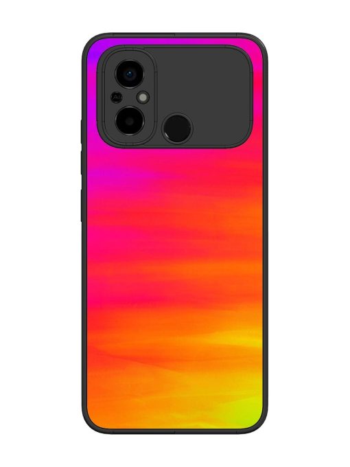 Neon Horizon Glossy Soft Edge Case for Poco C55 Chachhi