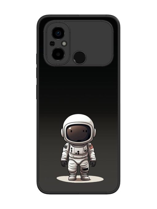 Neon Astronaut Glossy Soft Edge Case for Poco C55 Chachhi