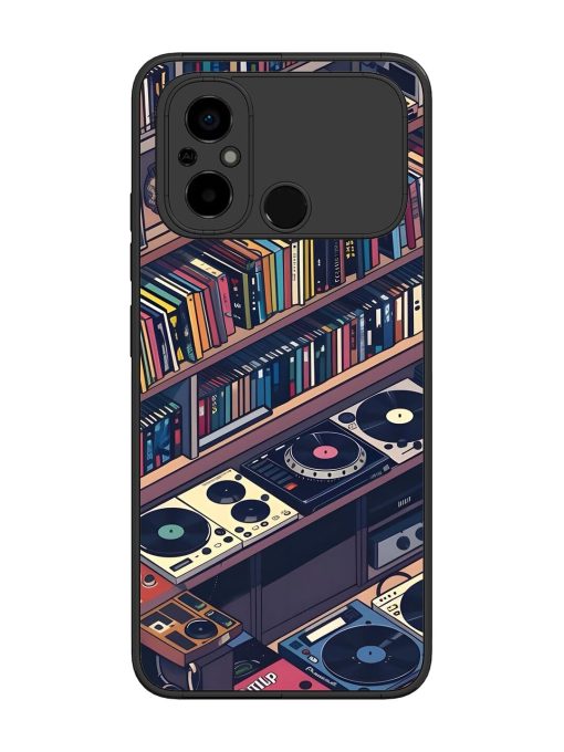 Music Lover'S Haven Glossy Soft Edge Case for Poco C55 Chachhi